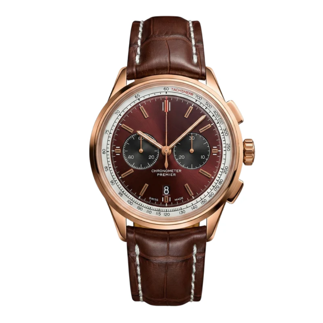 Classic Chrono Heritage – Braunes Zifferblatt | Lederarmband