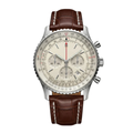 Classic Chrono Heritage – Braunes Zifferblatt | Lederarmband B